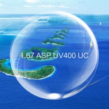 1.67 Aspherical lenses (1.67 ASP UV400 UC)